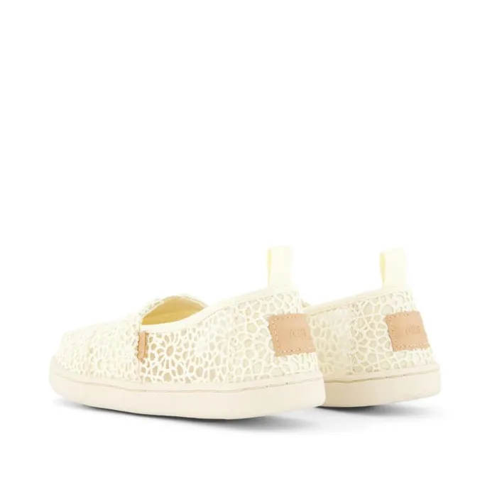 Toms TOMS Classics Alpargata Kids Shoe Moroccan Crochet Natural 8211 KidsWomen Toms TOMS Classics Alpargata Kids Shoe Moroccan Crochet Natural 8211 KidsWomen