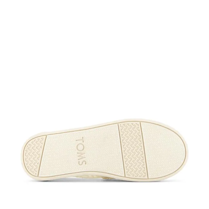 Toms TOMS Classics Alpargata Kids Shoe Moroccan Crochet Natural 8211 KidsWomen Toms TOMS Classics Alpargata Kids Shoe Moroccan Crochet Natural 8211 KidsWomen