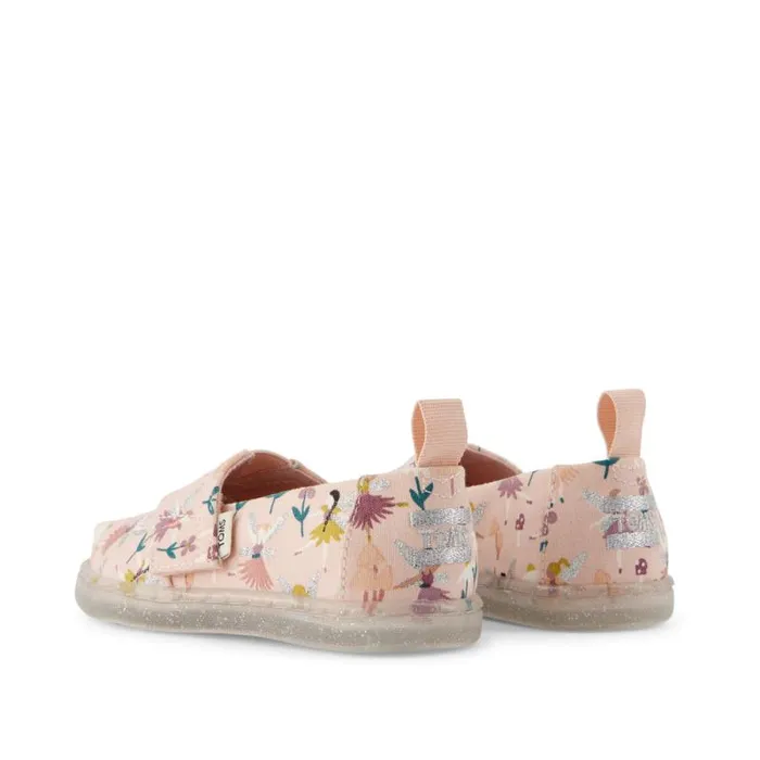 Toms TOMS Classics Alpargata Toddler Shoe Pink Glitter Fairies 8211 KidsWomen Toms TOMS Classics Alpargata Toddler Shoe Pink Glitter Fairies 8211 KidsWomen