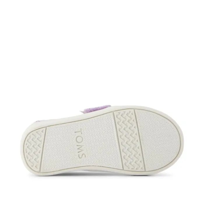 Toms TOMS Classics Alpargata Toddler Shoe Purple Iridescent Quilted Daisy 8211 KidsWomen
