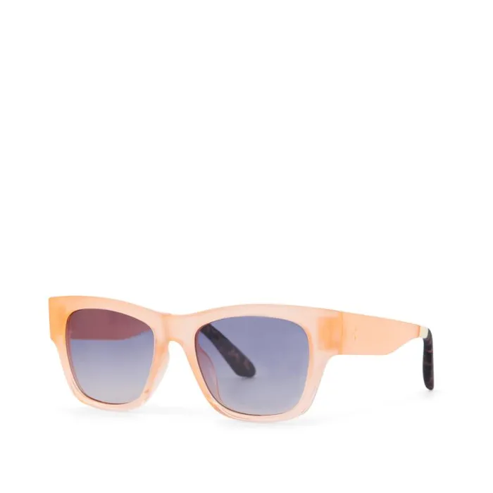 Toms Traveler Collection Devon Traveler Sunglasses Matteshiny Peach Crystal Fademidnight Blue Gradient 8211 Gear