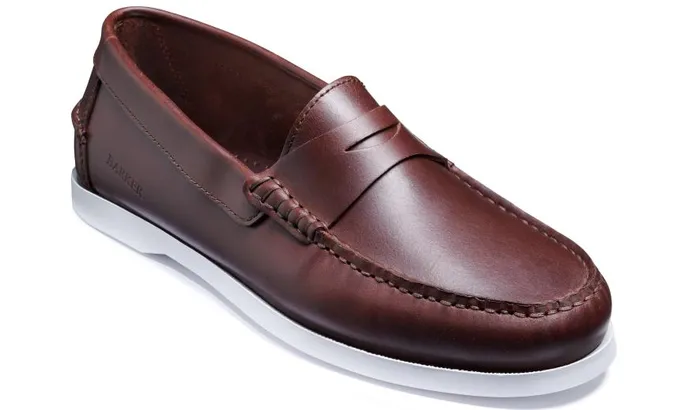 Tony 8211 Brown PullUp Men Barker Shoes Mens Loafers
