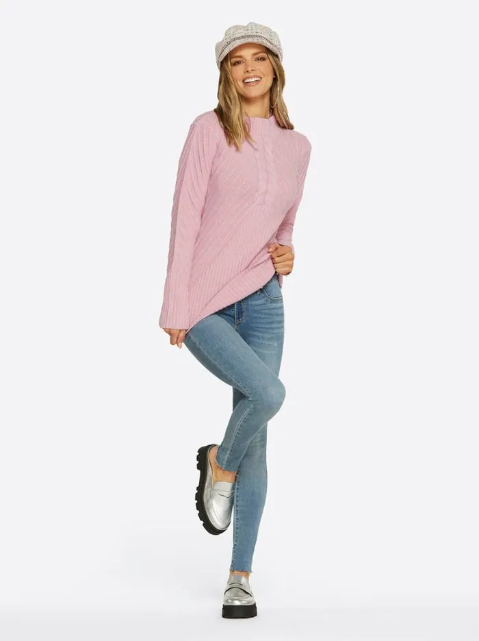 Tops Clothing Jessica Simpson Adena Sweater In Nosegay