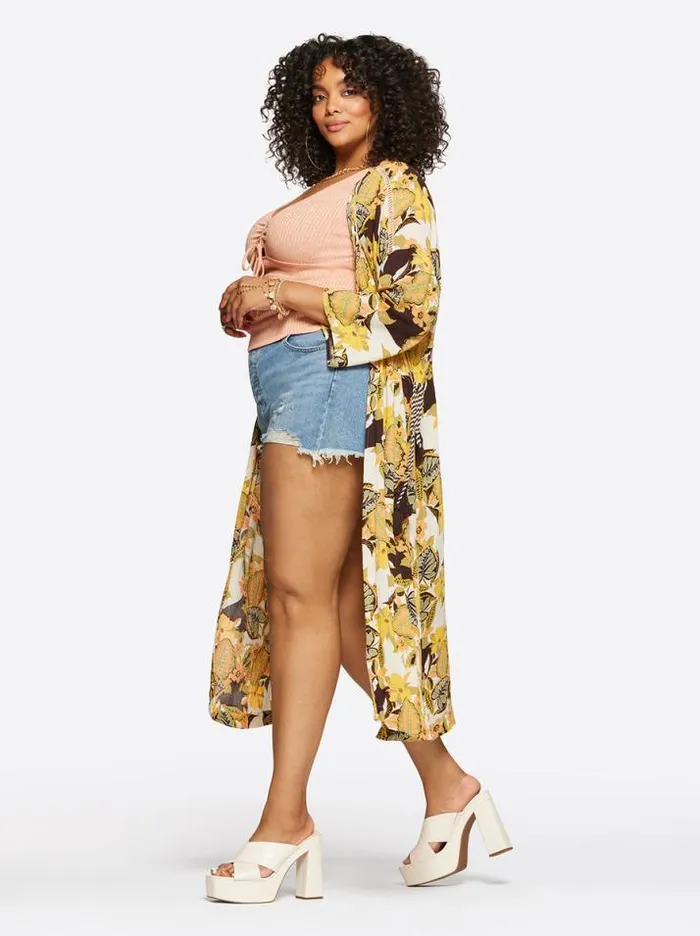 Tops Clothing Jessica Simpson Kendyl Top In Brandied Melon