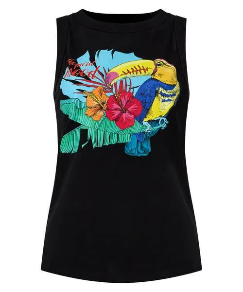 Tops Tunics and Blouses Apparel Perfect Paradise Vest Black Joebrowns Tops Tunics and Blouses Apparel Perfect Paradise Vest Black Joebrowns