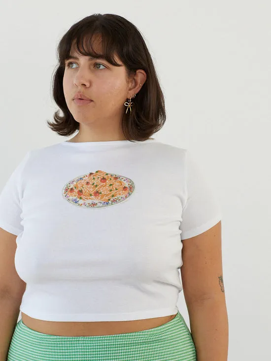 Tops Women Lisa Says Gah Alex Tee Pasta Bowl