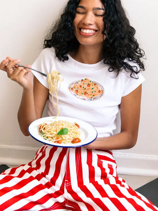 Tops Women Lisa Says Gah Alex Tee Pasta Bowl