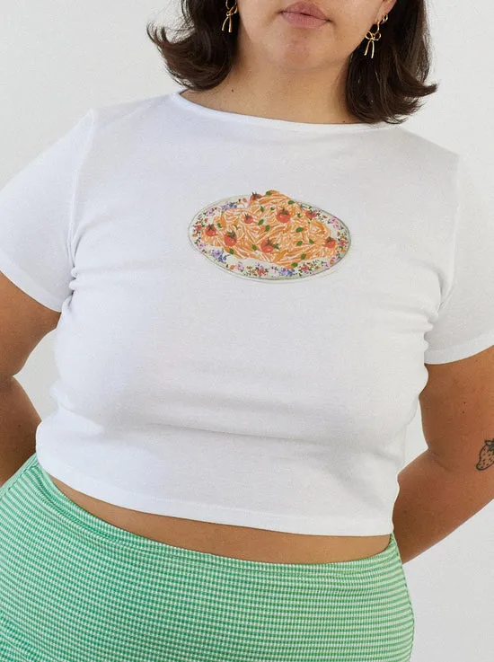 Tops Women Lisa Says Gah Alex Tee Pasta Bowl