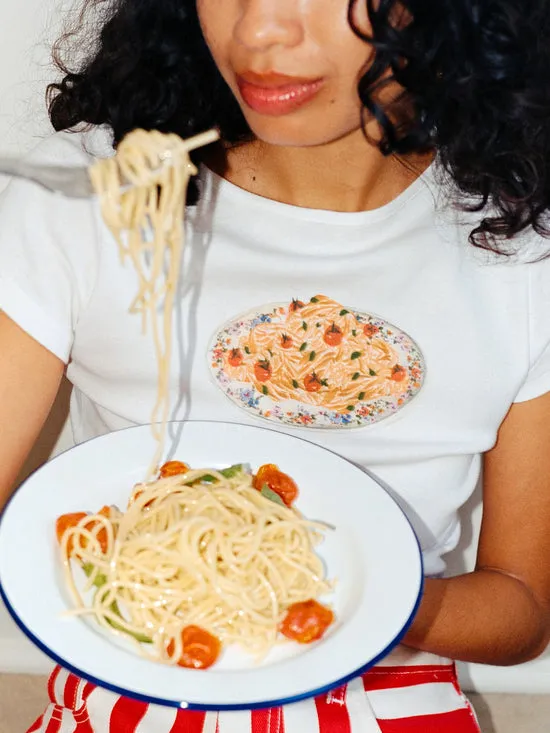 Tops Women Lisa Says Gah Alex Tee Pasta Bowl