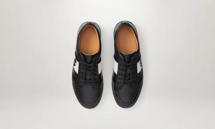 Trainers Men Belstaff Phoenix Low Top Sneakers Black