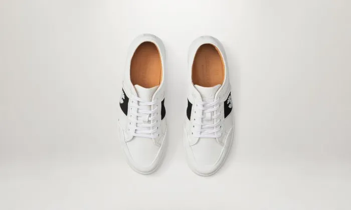 Trainers Men Belstaff Phoenix Low Top Sneakers White