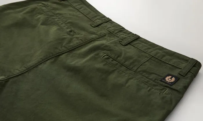 Trousers Men Belstaff Rally Trouser Tile Green