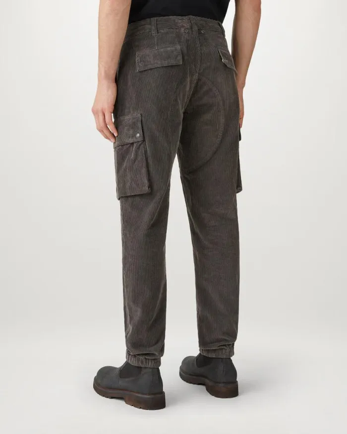 Trousers Men Belstaff Trialmaster Cargo Trousers Forge Grey