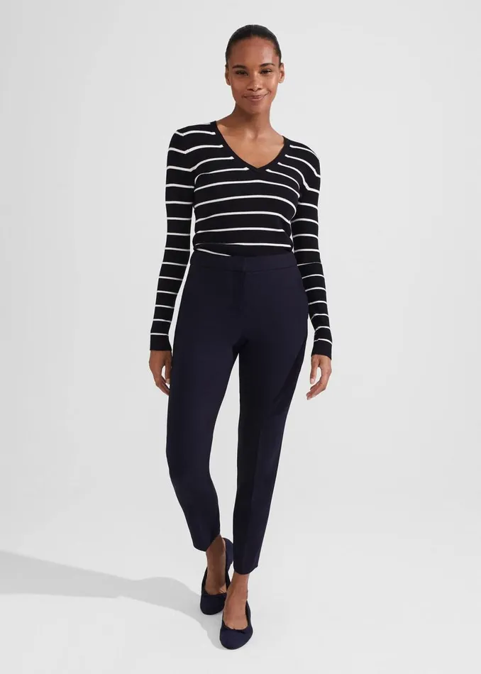 Trousers Women HOBBS Petite Gael Trousers Navy