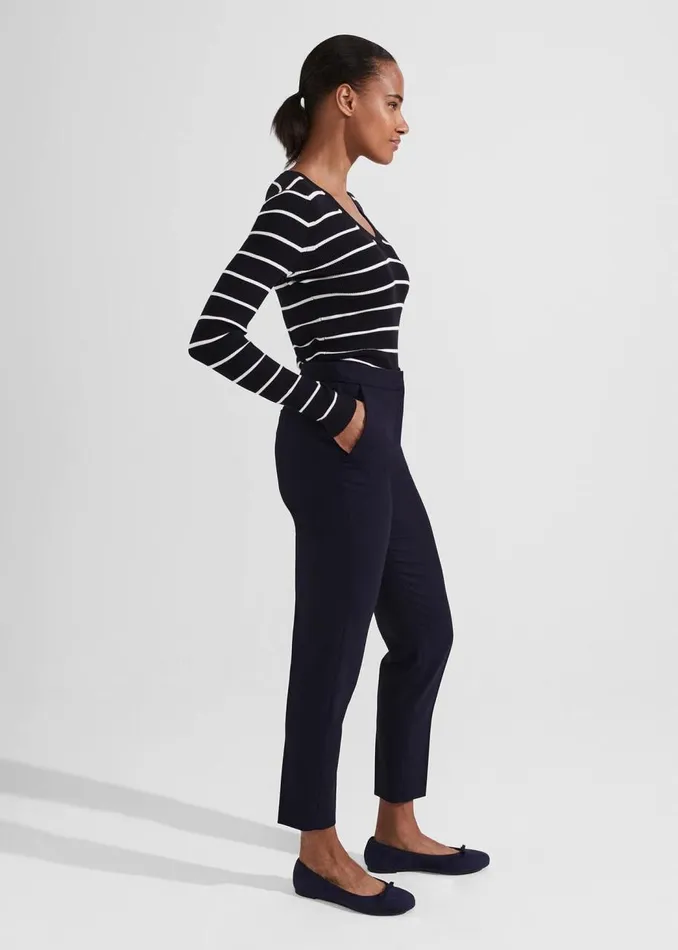 Trousers Women HOBBS Petite Gael Trousers Navy
