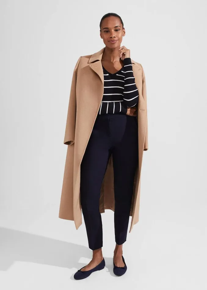 Trousers Women HOBBS Petite Gael Trousers Navy