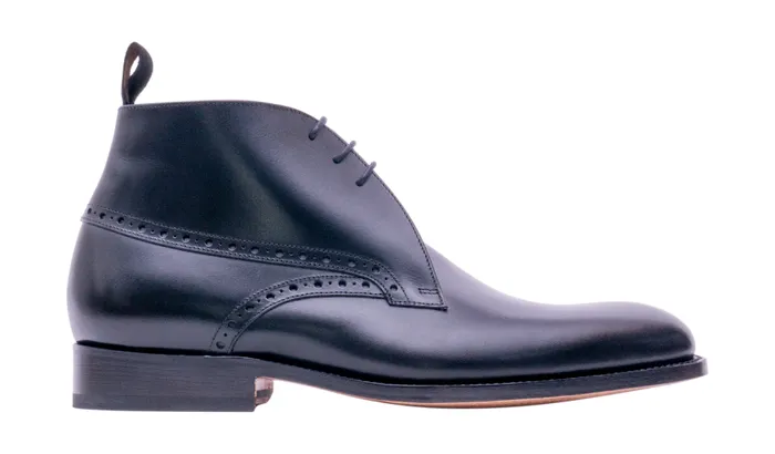 Tyne 8211 Black Calf Men Barker Shoes Mens Boots
