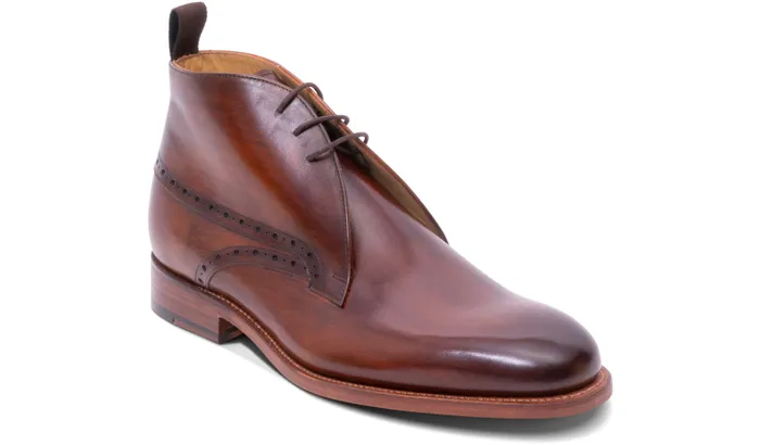 Tyne 8211 Hand Brushed Brown Men Barker Shoes Mens Boots