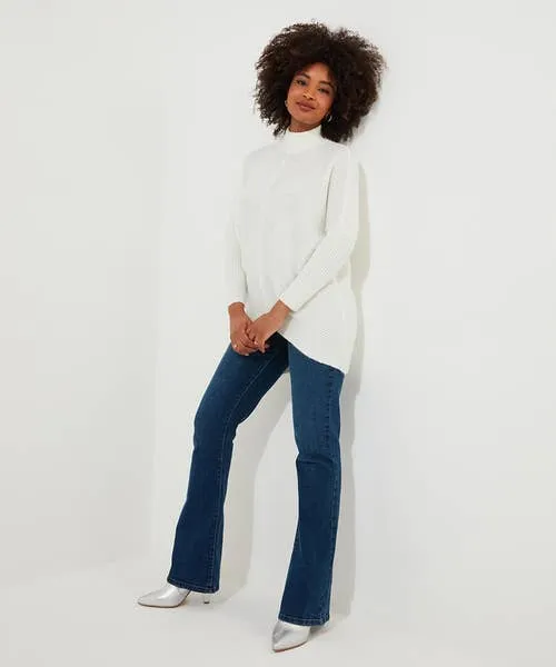 Ultimate Cosy Jumper Cream Apparel Knitwear and Cardigans Joebrowns Ultimate Cosy Jumper Cream Apparel Knitwear and Cardigans Joebrowns