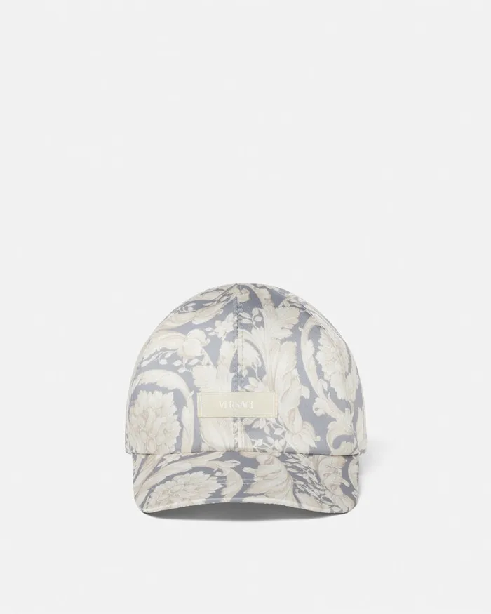 Versace Bags and Accessories Kids Barocco Baseball Cap Gray