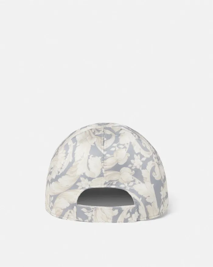 Versace Bags and Accessories Kids Barocco Baseball Cap Gray