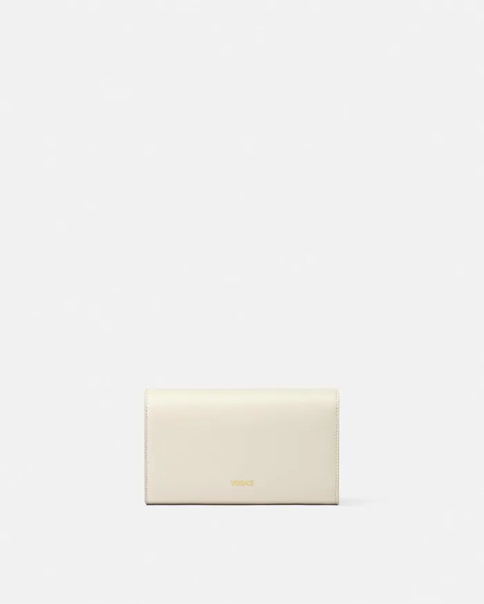Versace Mini Bags and Clutches Women Medusa 03995 Crossbody Bag Beige
