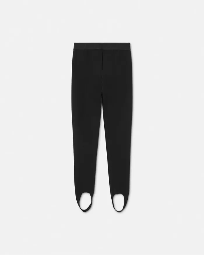 Versace Pants and Skirts Kids 90s Vintage Logo Leggings Black