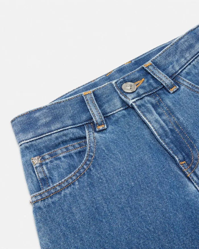 Versace Pants and Skirts Kids Jeans Blue
