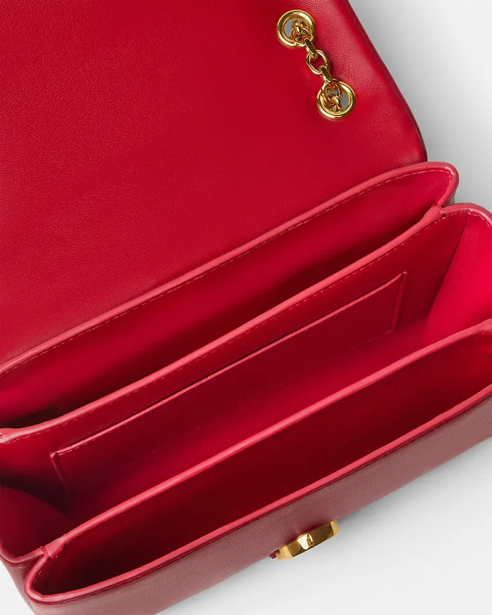 Versace Shoulder and Crossbody Women Kleio Shoulder Bag Red