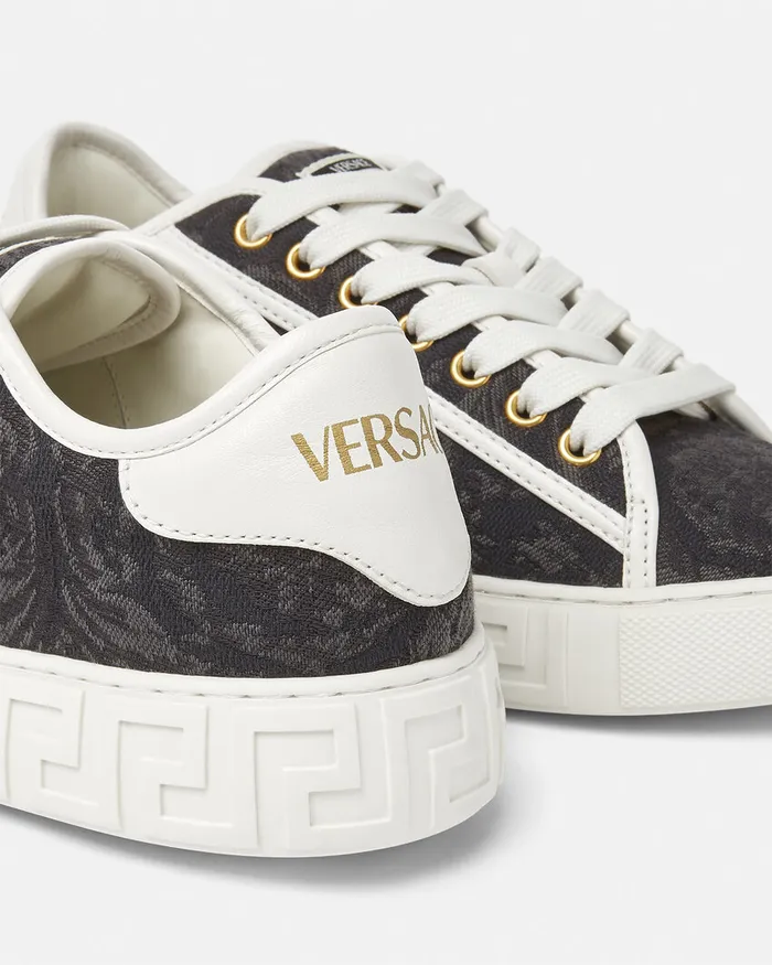 Versace Sneakers Women Barocco Greca Sneakers Blackprint
