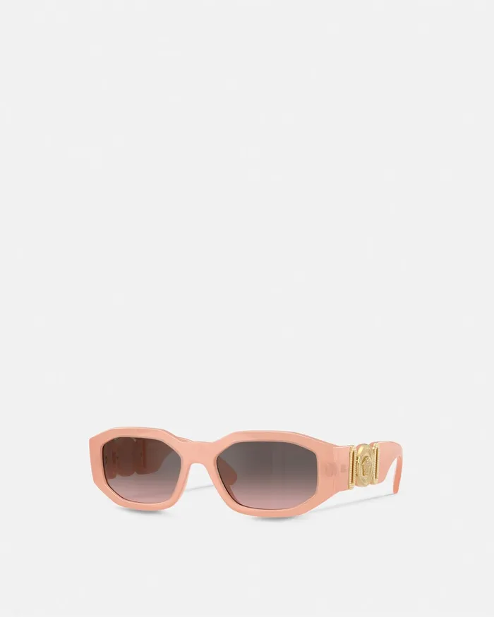 Versace Sunglasses WomenMen Medusa Biggie Sunglasses Goldpink