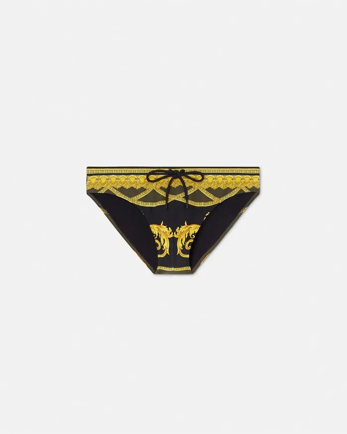 Versace Swimwear Men La Coupe Des Dieux Swim Briefs Black