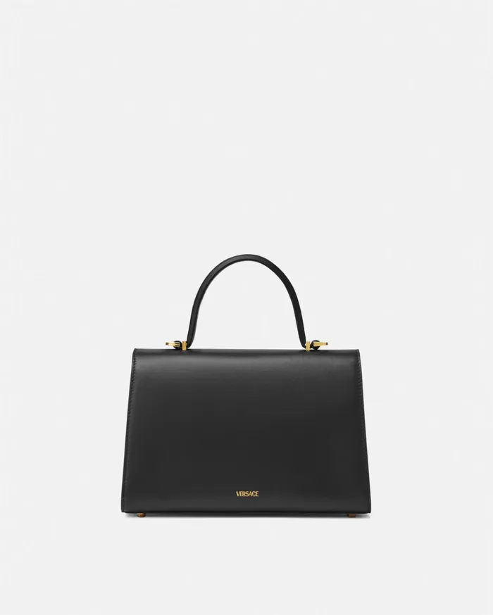 Versace Top Handle Women Medusa 03995 Handbag Blackgold