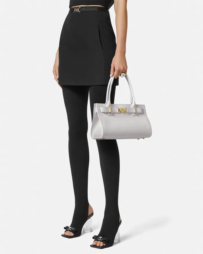 Versace Totes Women Medusa 03995 Tote Bag Gray