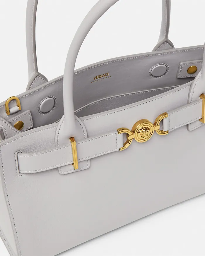 Versace Totes Women Medusa 03995 Tote Bag Gray