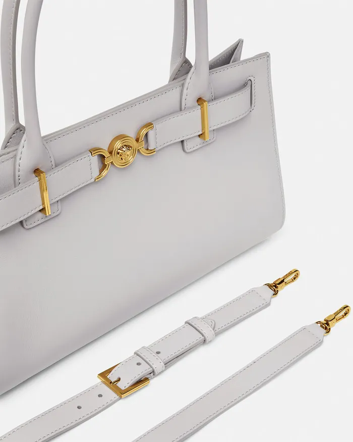 Versace Totes Women Medusa 03995 Tote Bag Gray