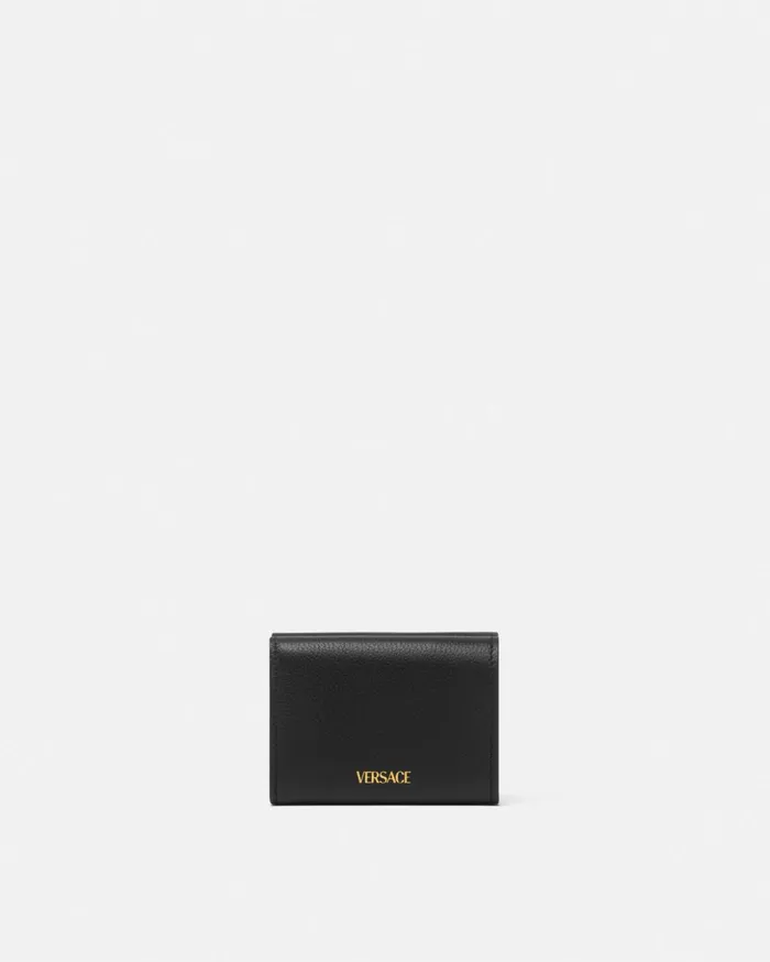 Versace Wallets Women La Medusa Wallet Blackgold