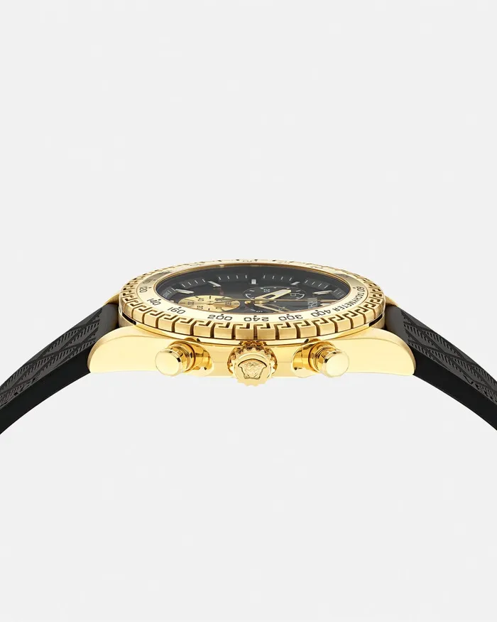 Versace Watches Men Chrono X Watch Blackgold