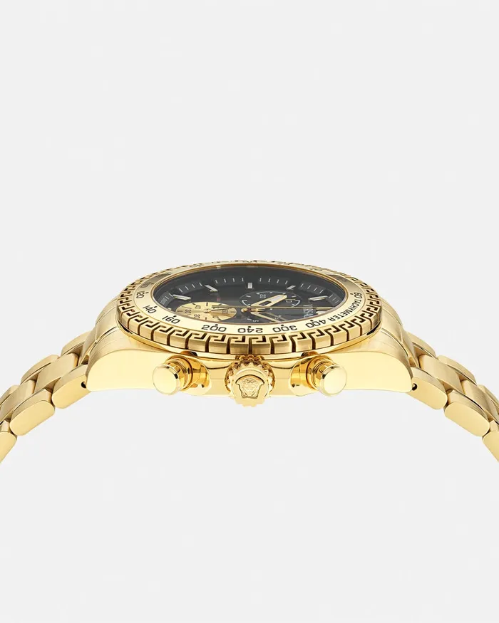 Versace Watches Men Chrono X Watch Gold