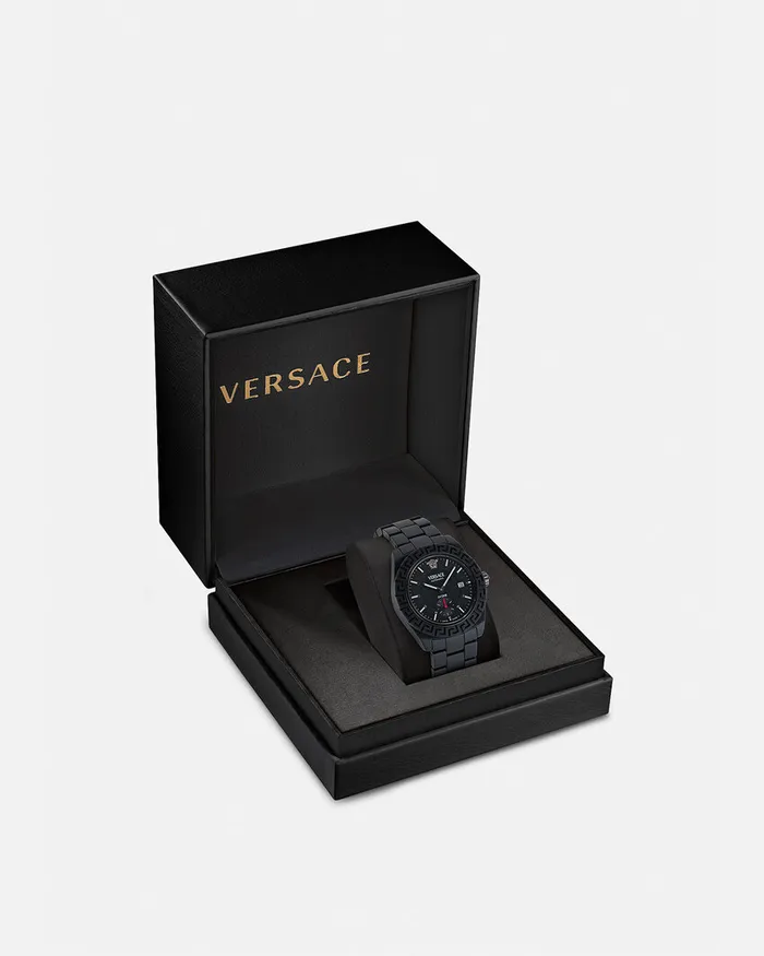 Versace Watches Men Dv One Automatic Watch Black