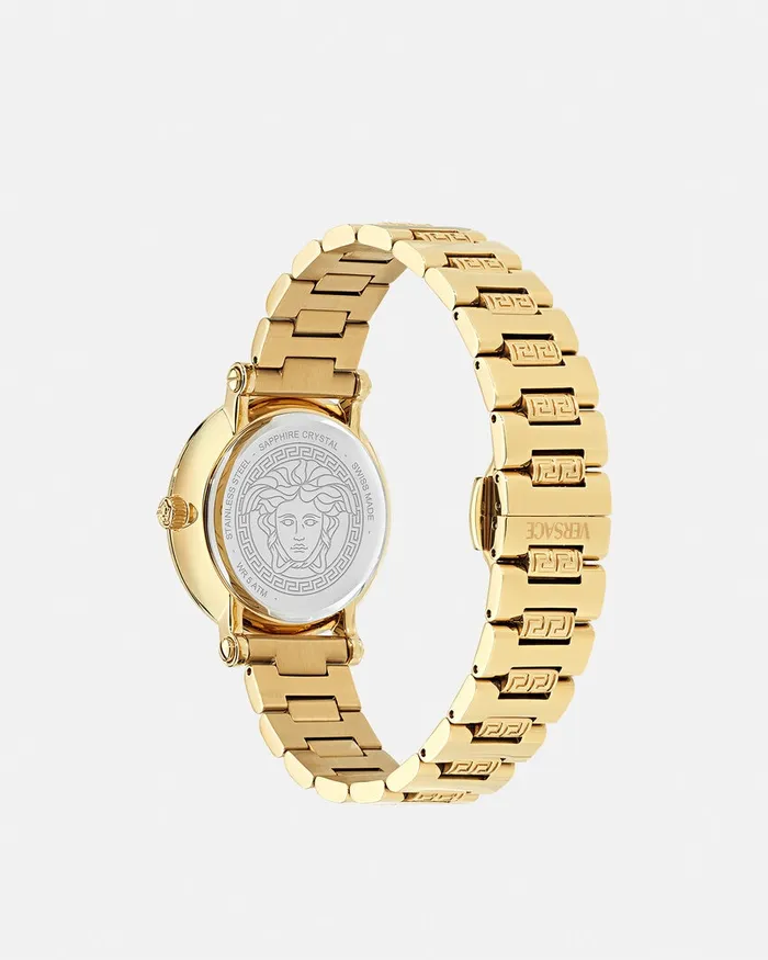 Versace Watches Women Greca Sphere Watch Gold