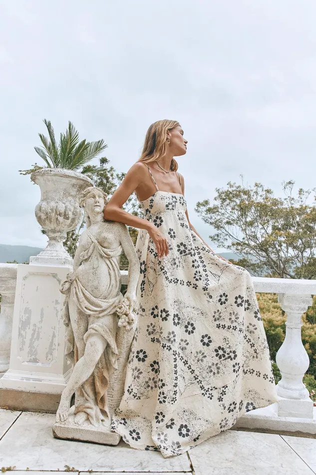 VRG GRL Behati Maxi Dress Lace Women MidiMaxi Dresses