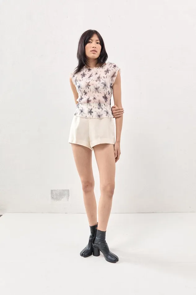 VRG GRL Retrofuture Top Charcoal Women Sleeveless