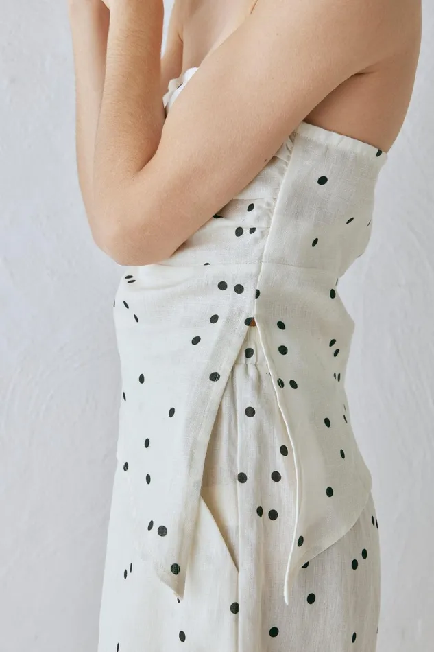 VRG GRL Sunrays Linen Top Dot Women Sleeveless VRG GRL Sunrays Linen Top Dot Women Sleeveless