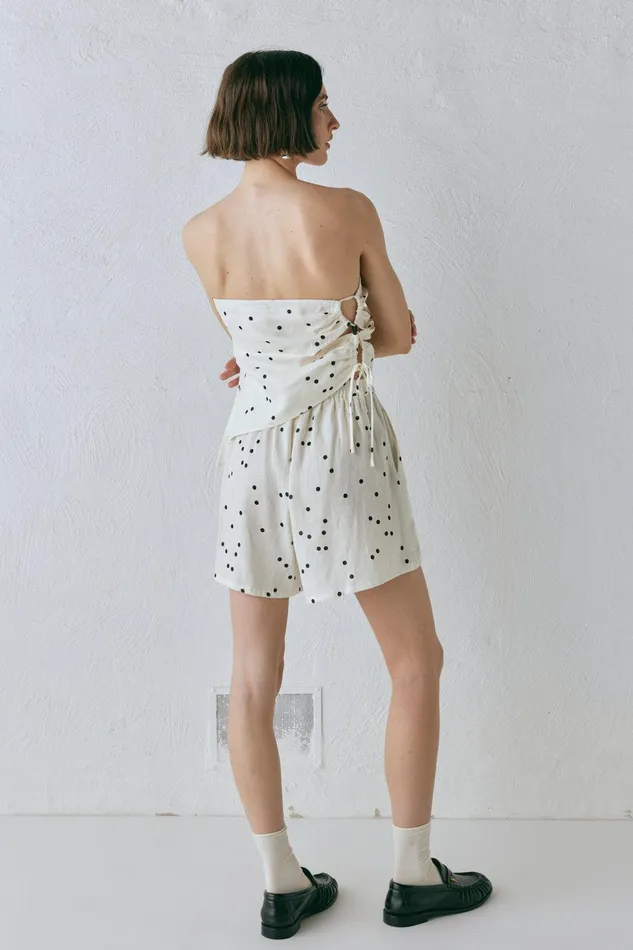VRG GRL Sunrays Linen Top Dot Women Sleeveless VRG GRL Sunrays Linen Top Dot Women Sleeveless
