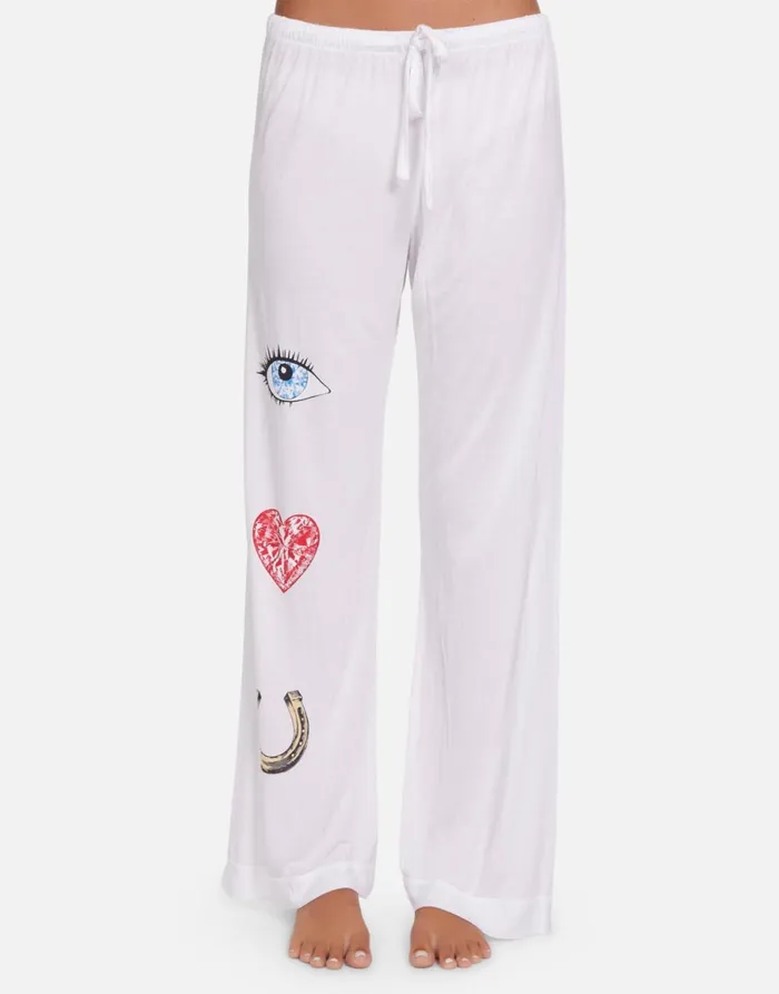 Waverly I Love U White Women039s Lauren Moshi Short Sleeve