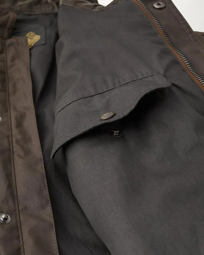 Waxed Jackets Men Belstaff Racemaster Jacket Burnt Oak