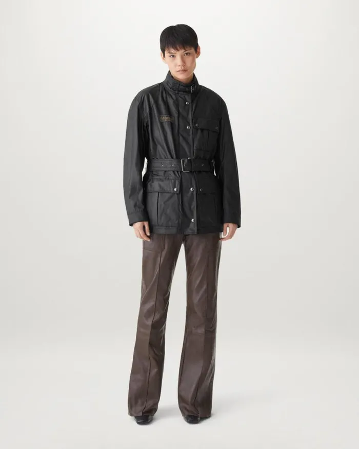 Waxed Jackets Women Belstaff Heirloom Trialmaster Jacket Black Waxed Jackets Women Belstaff Heirloom Trialmaster Jacket Black