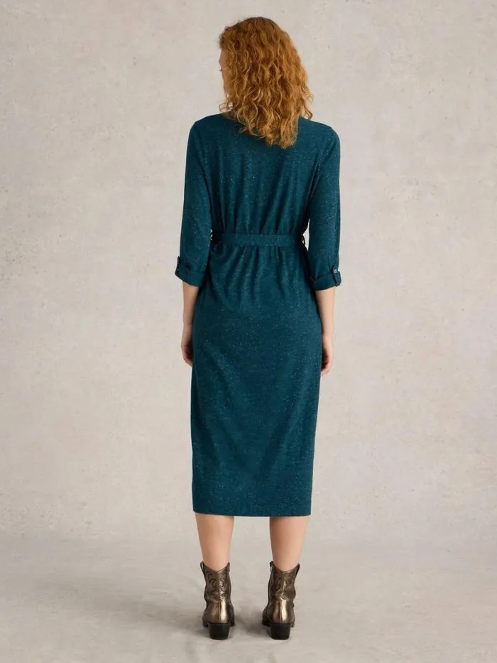Women Annie Sparkle Jersey Dress Teal Multi White Stuff Party Dresses Women Annie Sparkle Jersey Dress Teal Multi White Stuff Party Dresses