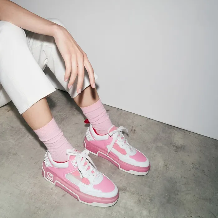 Women Astroloubi Sneakers 8211 Calf Leather And Nappa Leather 8211 Calipso Christian Louboutin Sneakers